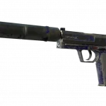 Souvenir USP-S | Royal Blue (Battle-Scarred)