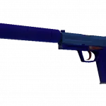 Souvenir USP-S | Royal Blue (Minimal Wear)