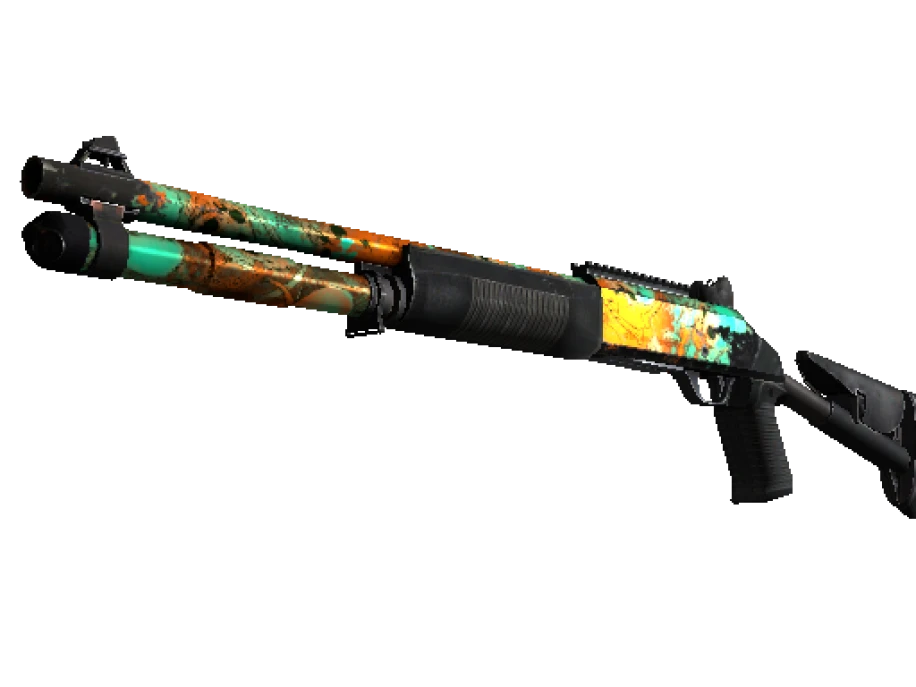 Souvenir XM1014 | Bone Machine (Well-Worn) - Image 1