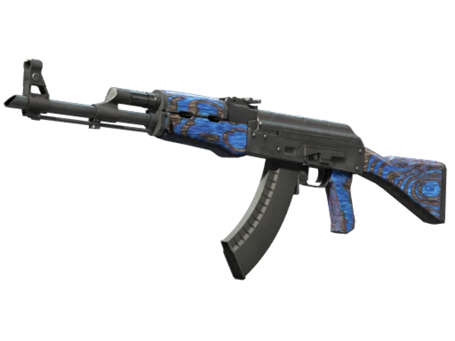 StatTrak™ AK-47 | Blue Laminate (Minimal Wear) - Image 1