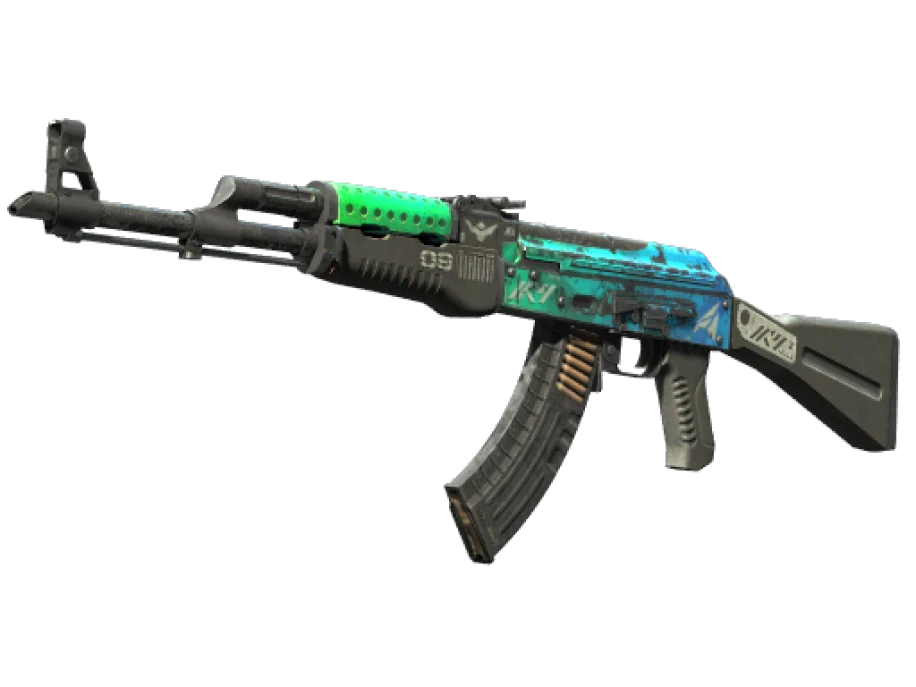 StatTrak™ AK-47 | Ice Coaled (Battle-Scarred) - Image 1
