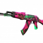 StatTrak™ AK-47 | Neon Revolution (Factory New)