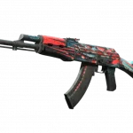 StatTrak™ AK-47 | Point Disarray (Battle-Scarred)