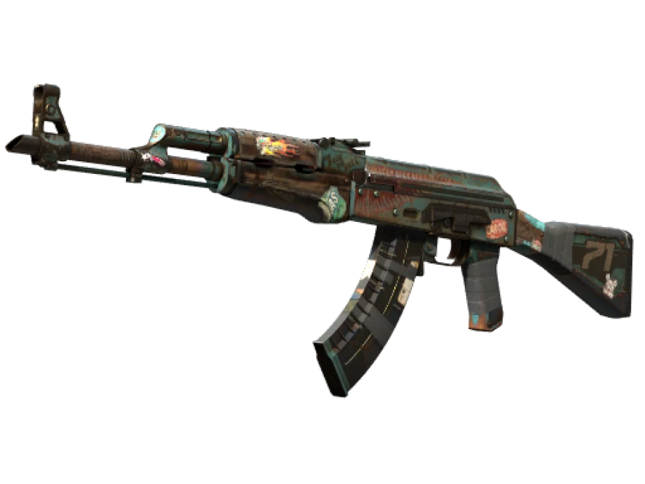 StatTrak™ AK-47 | Rat Rod (Battle-Scarred) - Image 1