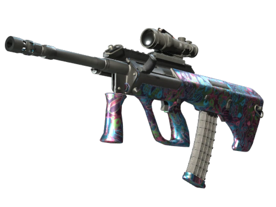 StatTrak™ AUG | Death by Puppy (Minimal Wear) - Image 1