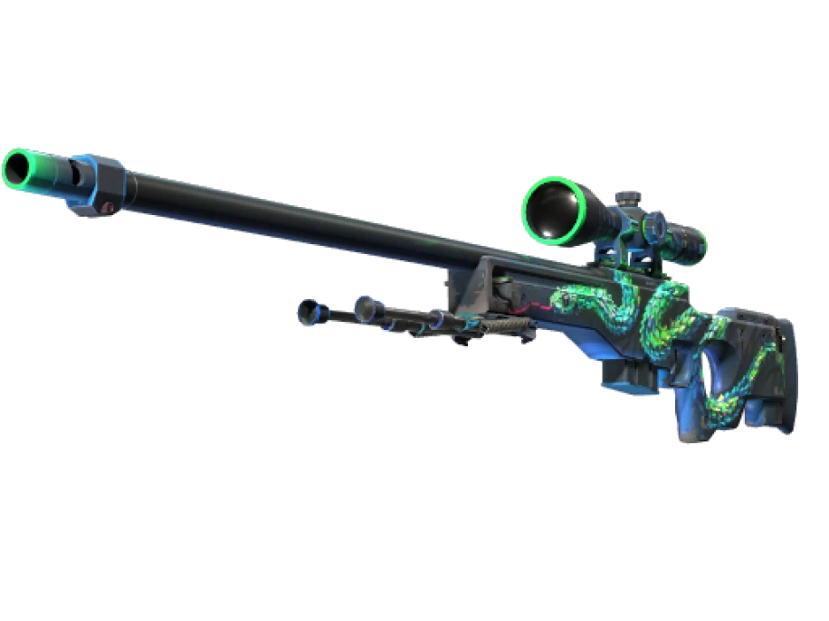 StatTrak™ AWP | Atheris (Well-Worn) - Image 1