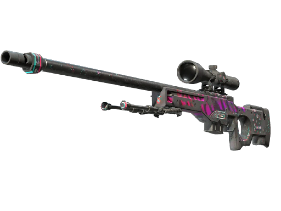 StatTrak™ AWP | Chromatic Aberration (Battle-Scarred) - Image 1