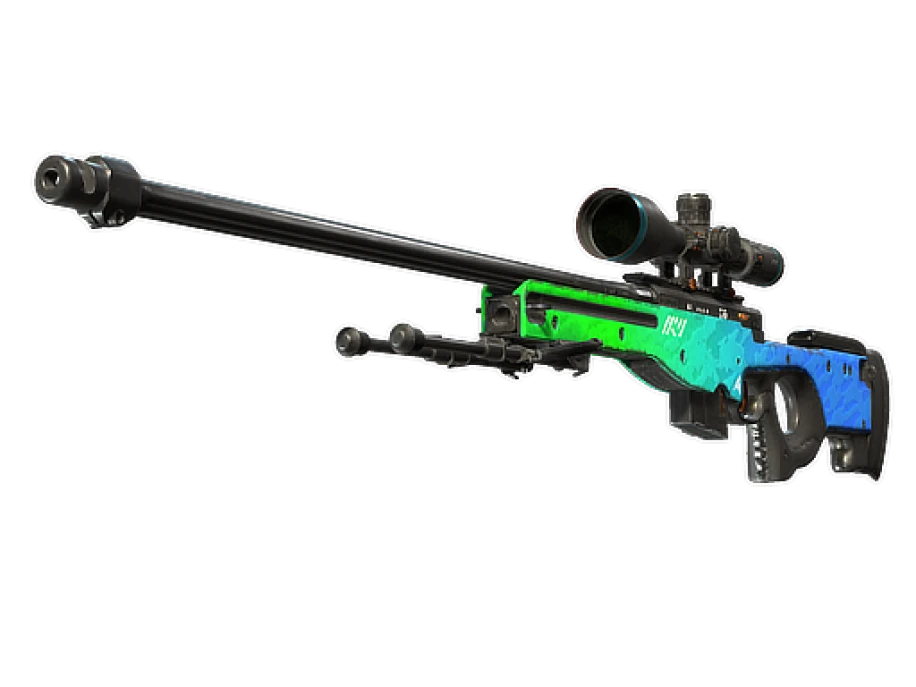 StatTrak™ AWP | Ice Coaled (Well-Worn) - Image 1