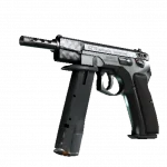 StatTrak™ CZ75-Auto | Tread Plate (Minimal Wear)