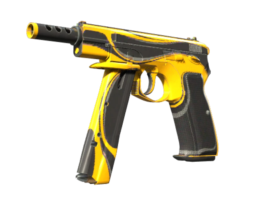 StatTrak™ CZ75-Auto | Yellow Jacket (Minimal Wear) - Image 1