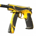 StatTrak™ CZ75-Auto | Yellow Jacket (Well-Worn)