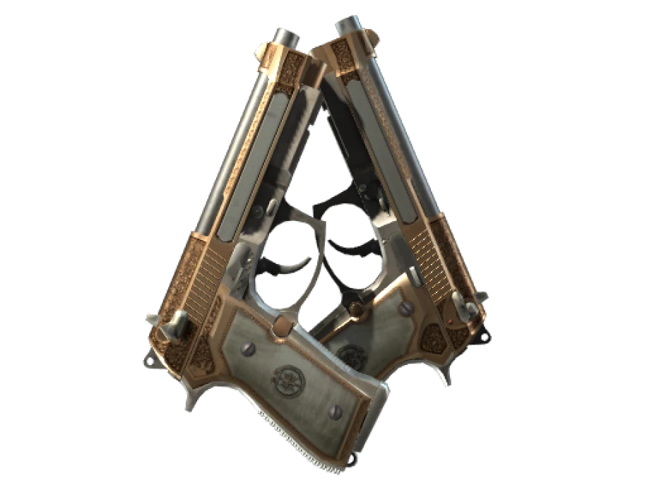 StatTrak™ Dual Berettas | Cartel (Factory New) - Image 1