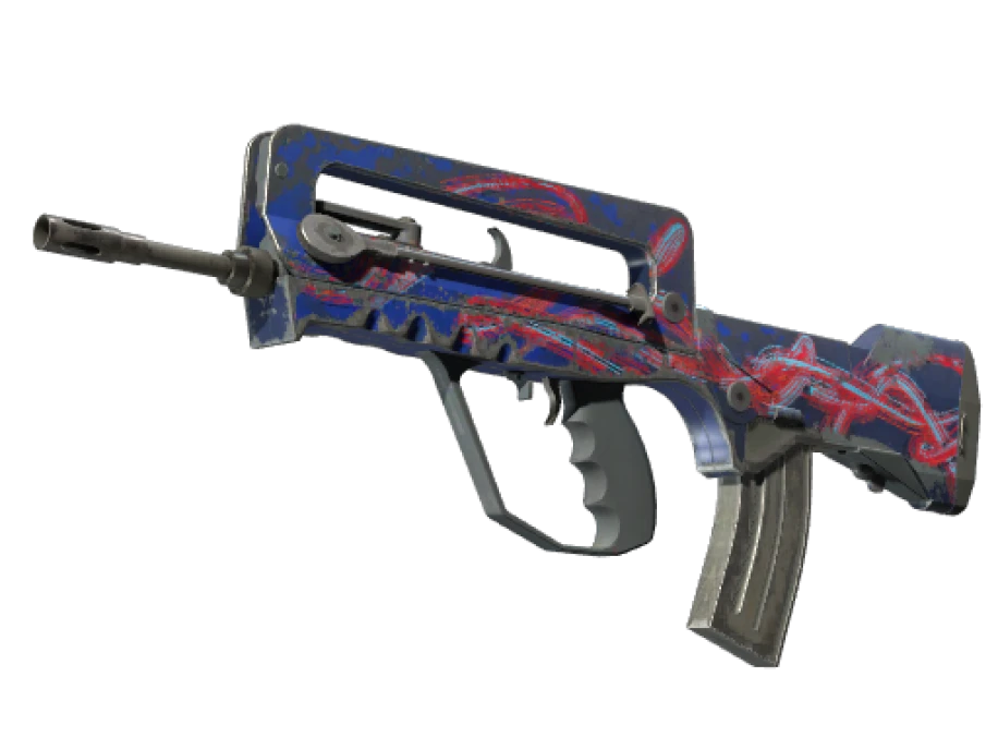 StatTrak™ FAMAS | Afterimage (Field-Tested) - Image 1