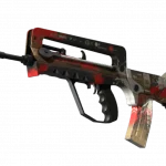 StatTrak™ FAMAS | Roll Cage (Well-Worn)