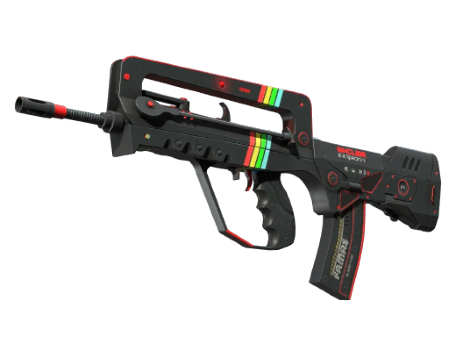 StatTrak™ FAMAS | ZX Spectron (Minimal Wear) - Image 1