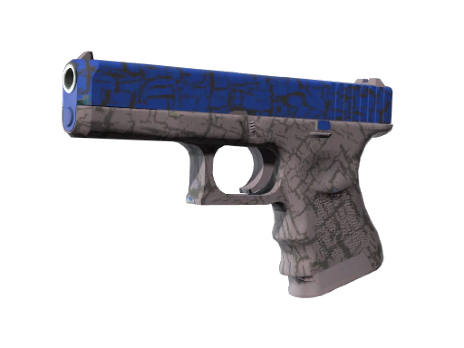 StatTrak™ Glock-18 | Blue Fissure (Minimal Wear) - Image 1