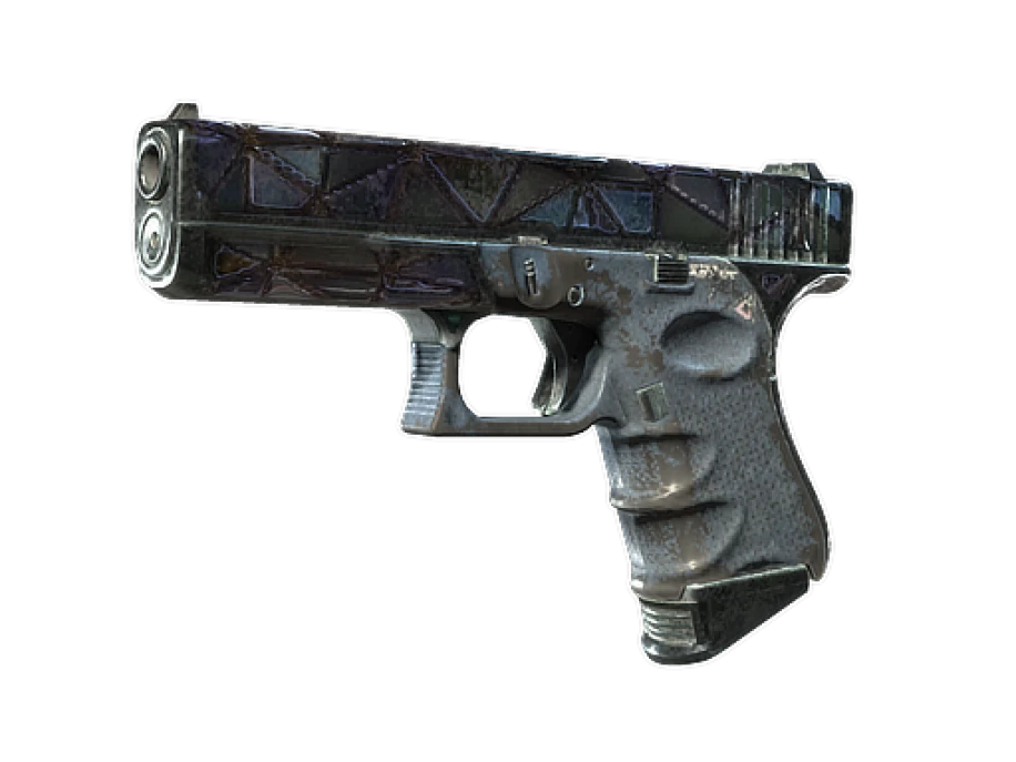 StatTrak™ Glock-18 | Mirror Mosaic (Battle-Scarred) - Image 1