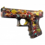 StatTrak™ Glock-18 | Snack Attack (Battle-Scarred)
