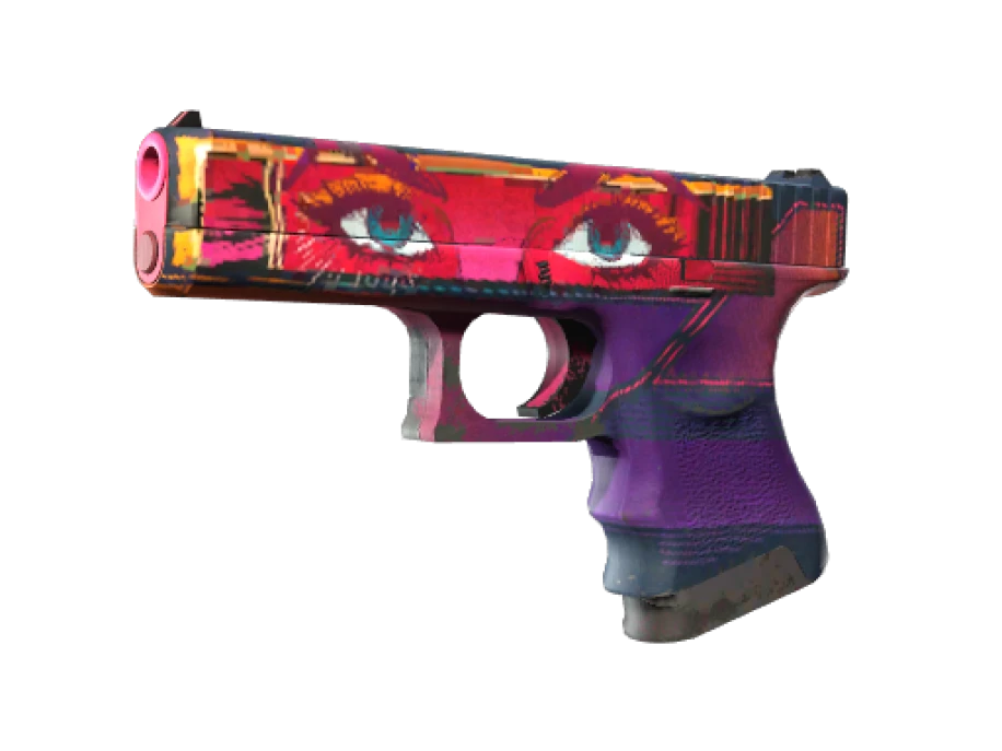StatTrak™ Glock-18 | Vogue (Well-Worn) - Image 1