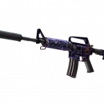 StatTrak™ M4A1-S | Black Lotus (Well-Worn)