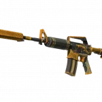 StatTrak™ M4A1-S | Golden Coil (Battle-Scarred)
