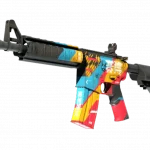 StatTrak™ M4A4 | Cyber Security (Minimal Wear)
