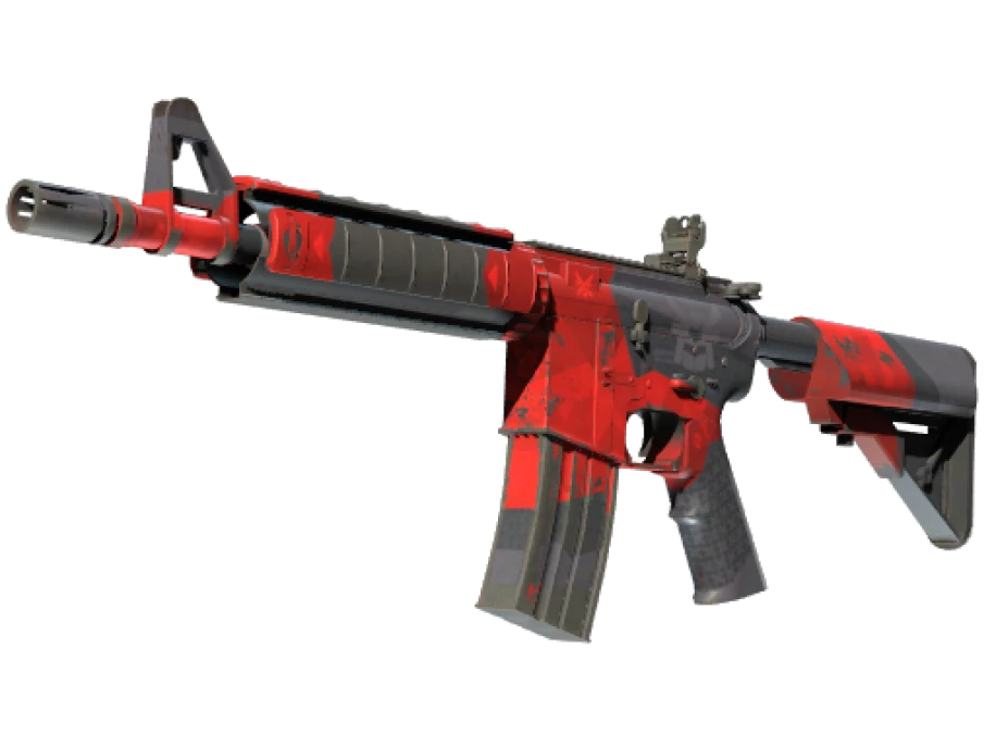 StatTrak™ M4A4 | Evil Daimyo (Well-Worn) - Image 1