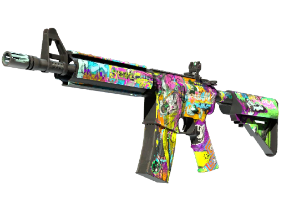 StatTrak™ M4A4 | In Living Color (Field-Tested) - Image 1