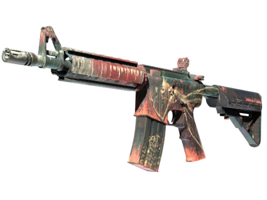 StatTrak™ M4A4 | Tooth Fairy (Well-Worn) - Image 1