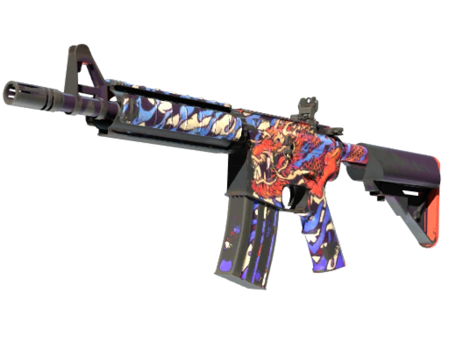 StatTrak™ M4A4 | 龍王 (Dragon King) (Field-Tested) - Image 1