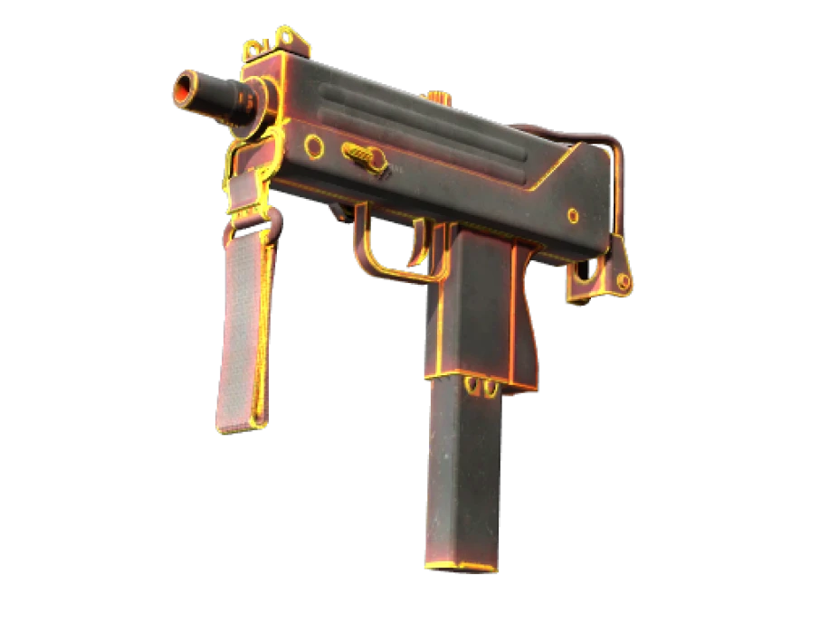 StatTrak™ MAC-10 | Heat (Minimal Wear) - Image 1