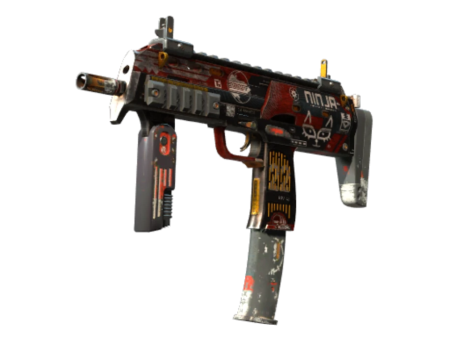 StatTrak™ MP7 | Bloodsport (Battle-Scarred) - Image 1
