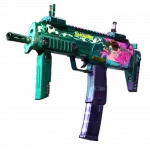 StatTrak™ MP7 | Smoking Kills (Battle-Scarred)