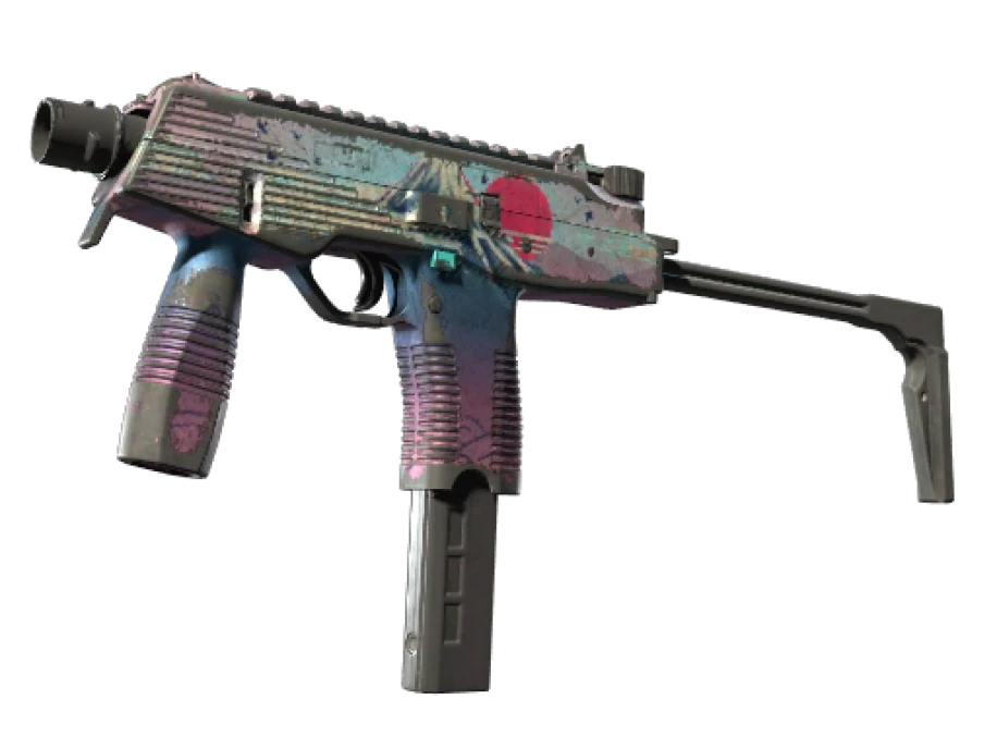 StatTrak™ MP9 | Mount Fuji (Battle-Scarred) - Image 1