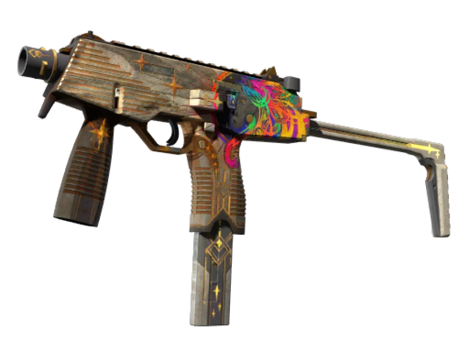StatTrak™ MP9 | Starlight Protector (Battle-Scarred) - Image 1
