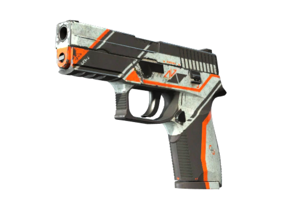 StatTrak™ P250 | Asiimov (Battle-Scarred) - Image 1