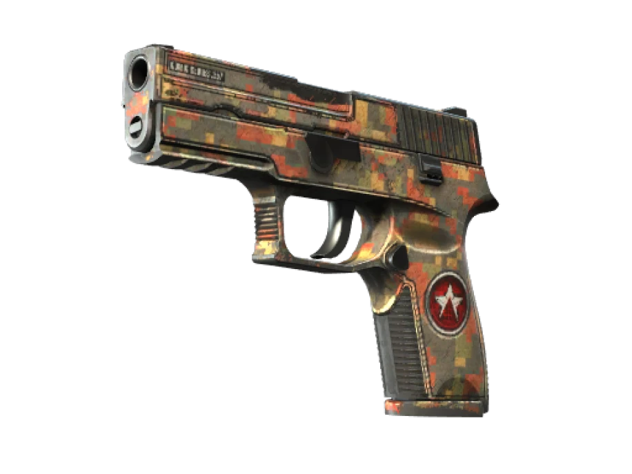 StatTrak™ P250 | Red Rock (Battle-Scarred) - Image 1