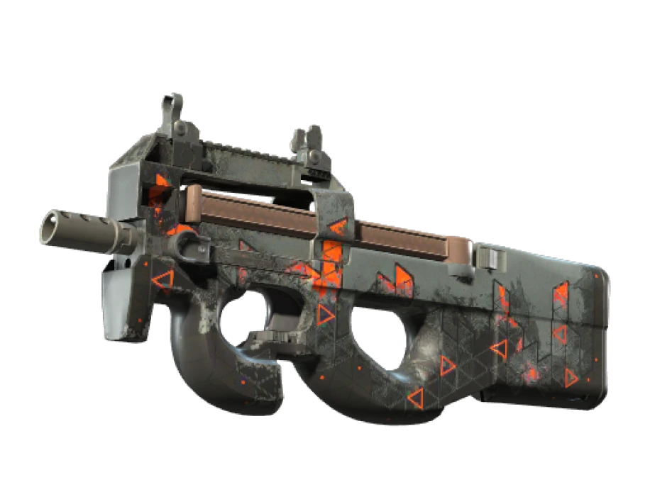 StatTrak™ P90 | Trigon (Well-Worn) - Image 1