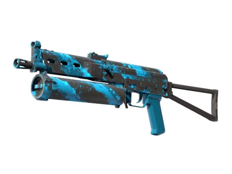 StatTrak™ PP-Bizon | Blue Streak (Minimal Wear) - Image 1
