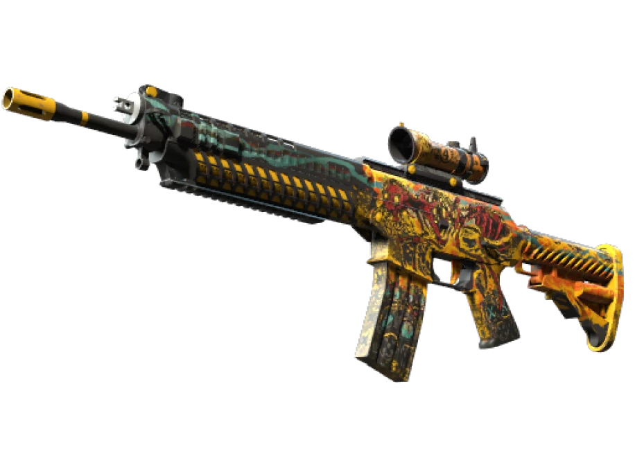 StatTrak™ SG 553 | Colony IV (Minimal Wear) - Image 1
