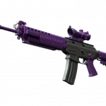 StatTrak™ SG 553 | Ultraviolet (Field-Tested)