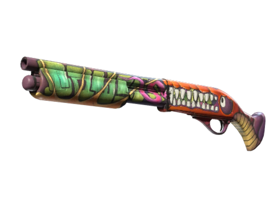 StatTrak™ Sawed-Off | Devourer (Well-Worn) - Image 1