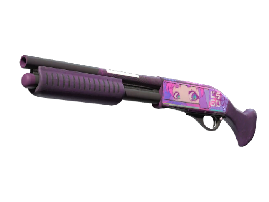StatTrak™ Sawed-Off | Kiss♥Love (Minimal Wear) - Image 1