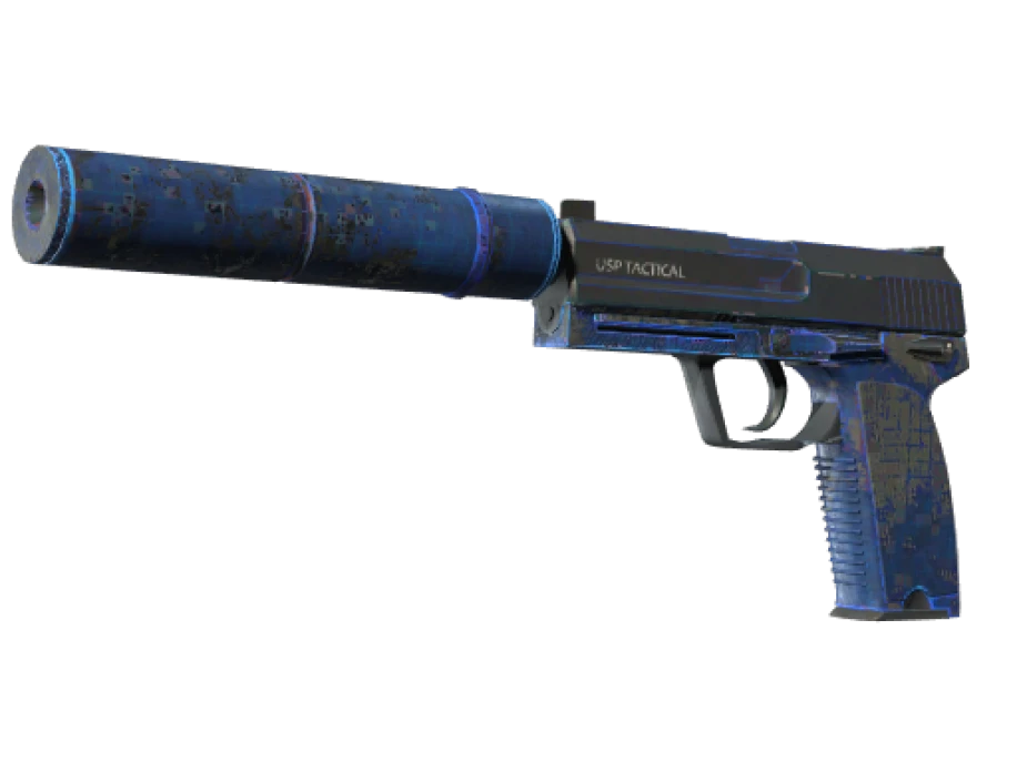 StatTrak™ USP-S | Blueprint (Battle-Scarred) - Image 1