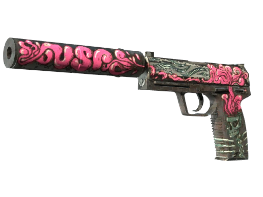 StatTrak™ USP-S | Cortex (Battle-Scarred) - Image 1