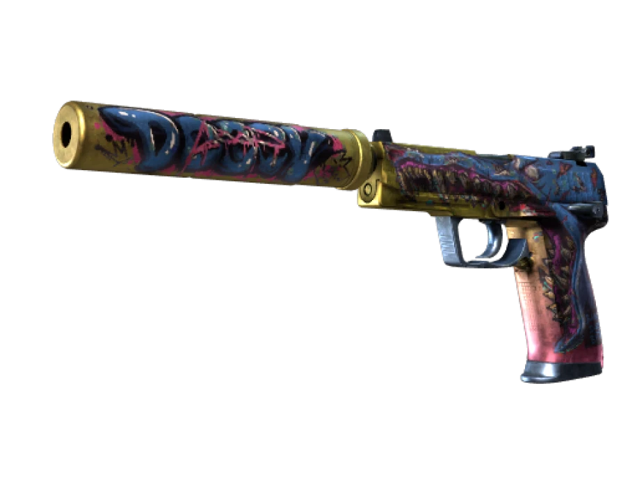 StatTrak™ USP-S | Jawbreaker (Well-Worn) - Image 1