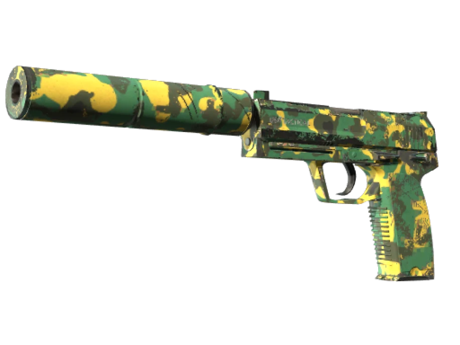 StatTrak™ USP-S | Overgrowth (Well-Worn) - Image 1