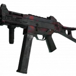 UMP-45 | Fallout Warning (Battle-Scarred)