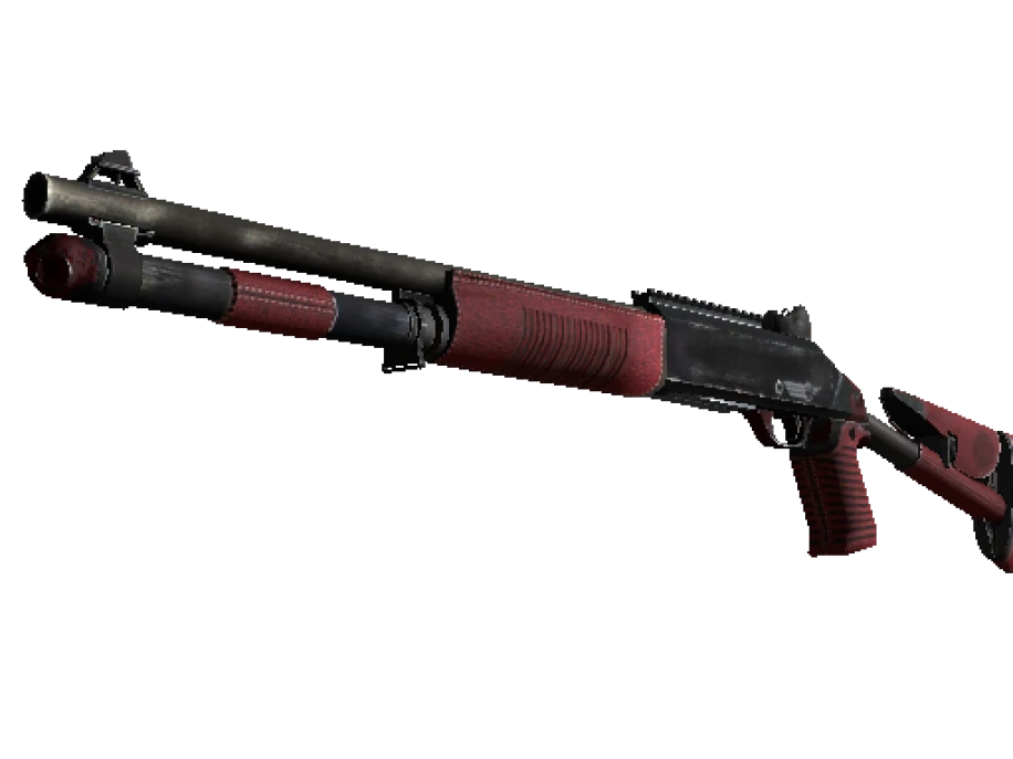 XM1014 | Red Leather (Field-Tested) - Image 1