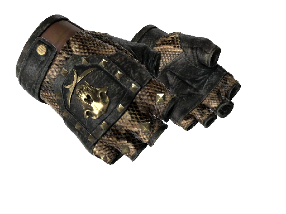 ★ Bloodhound Gloves | Snakebite (Well-Worn) - Image 1